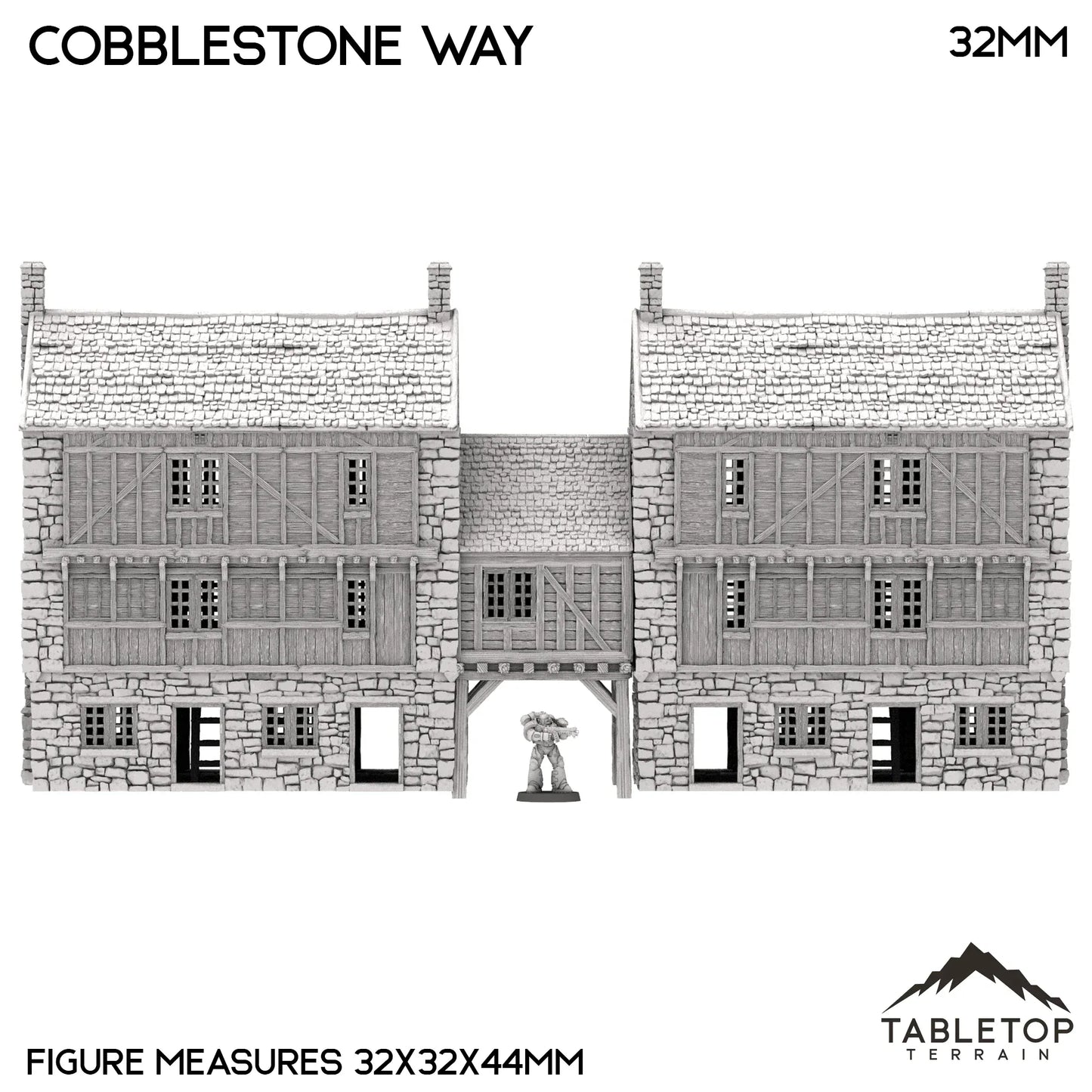 Cobblestone Way - Country & King - Fantasy Historical Building
