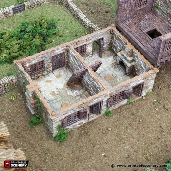 Cobblestone Way - Country & King - Fantasy Historical Building