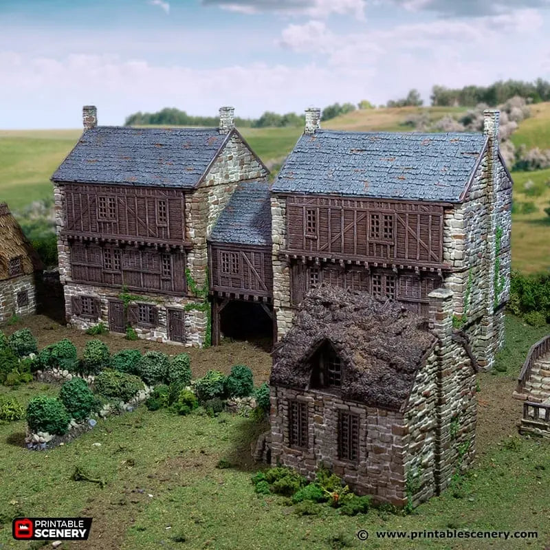 Cobblestone Way - Country & King - Fantasy Historical Building