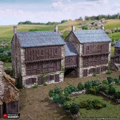 Cobblestone Way - Country & King - Fantasy Historical Building