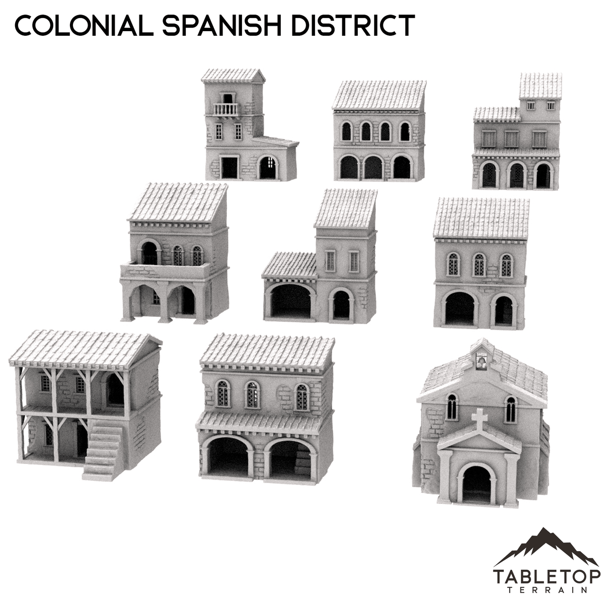Colonial Spanish District