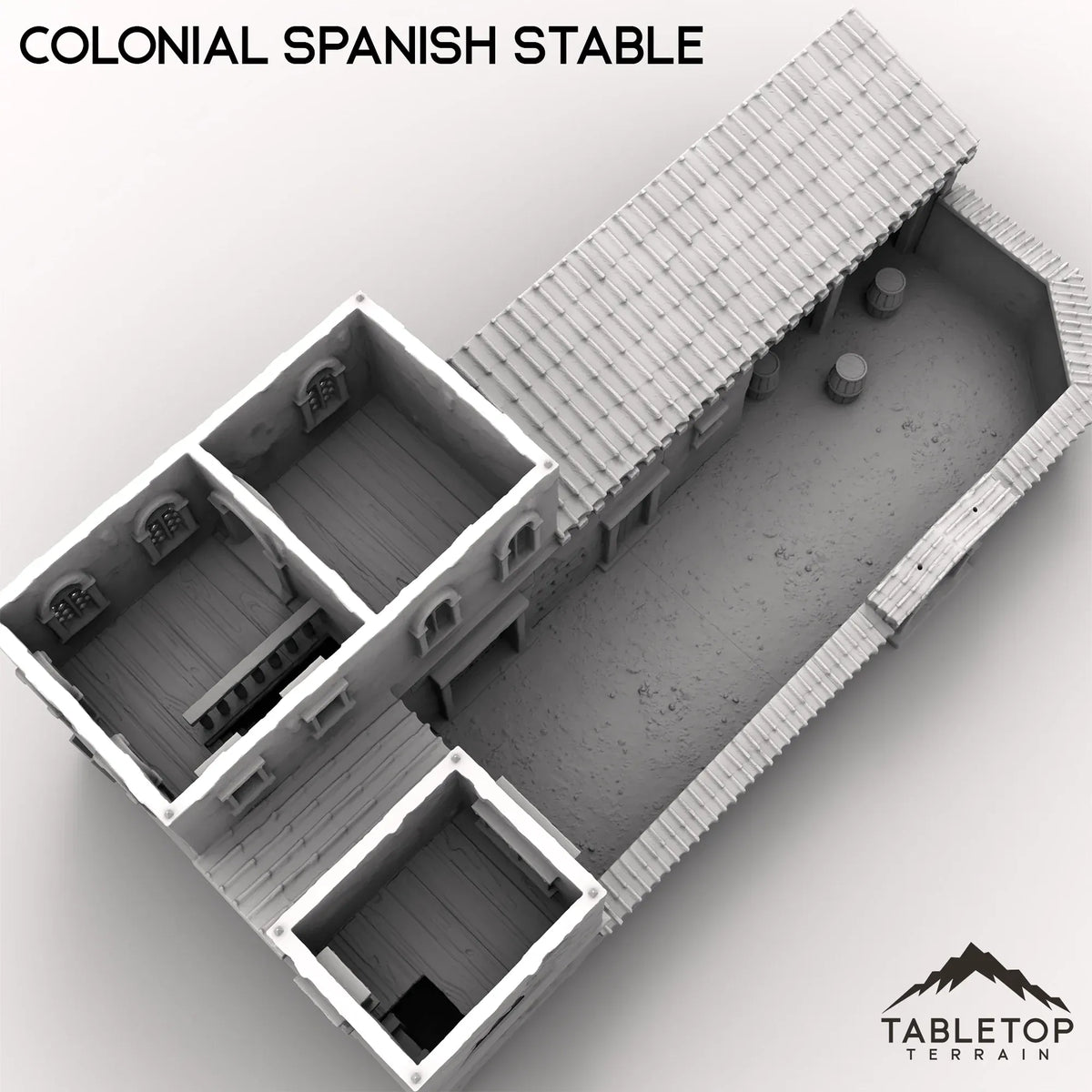 Colonial Spanish Stable