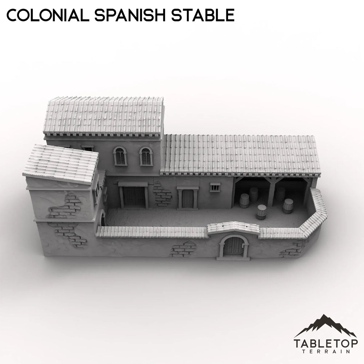 Colonial Spanish Stable