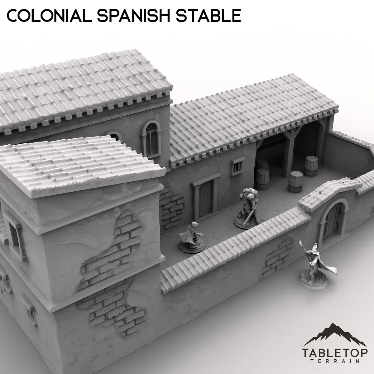 Colonial Spanish Stable