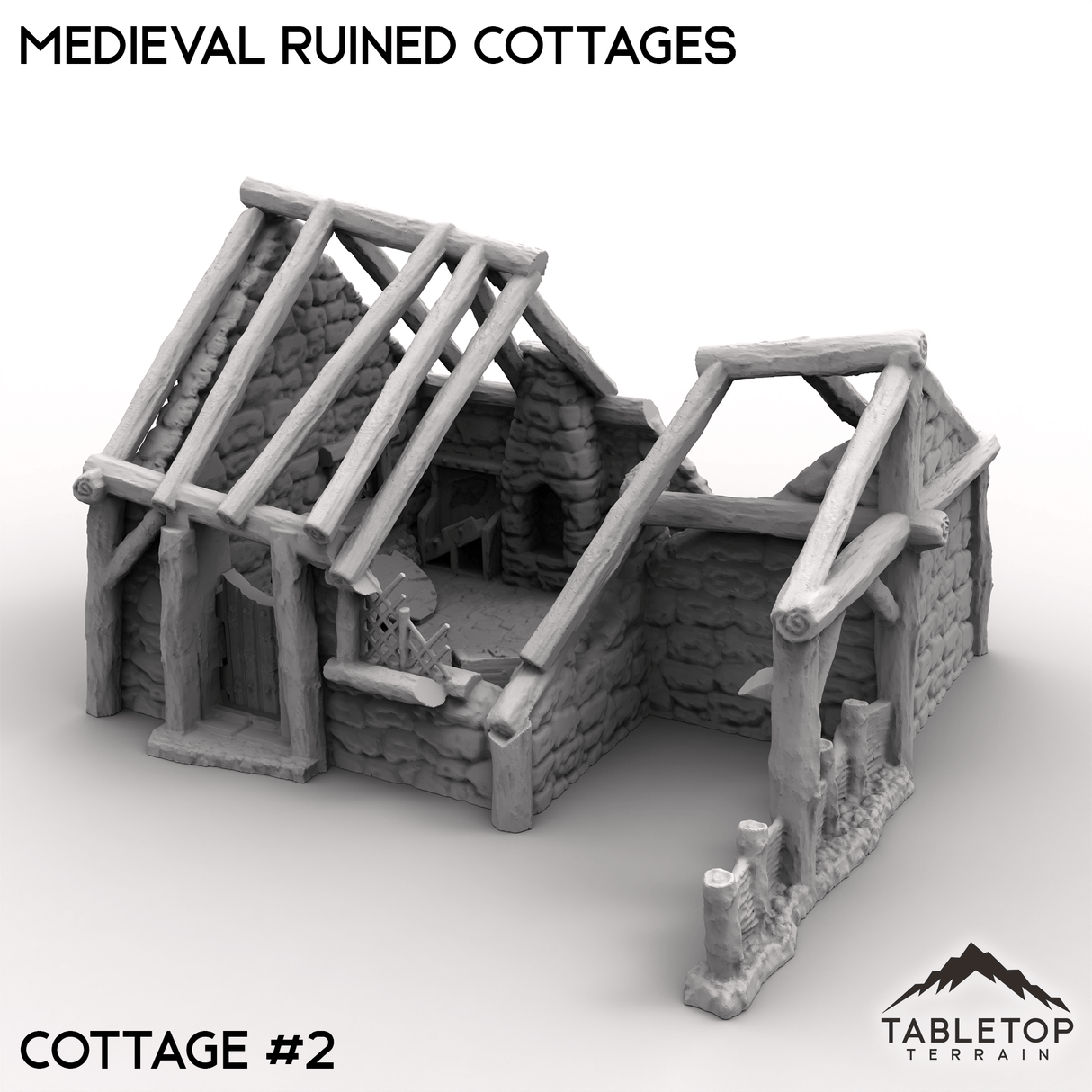 Medieval Ruined Cottages