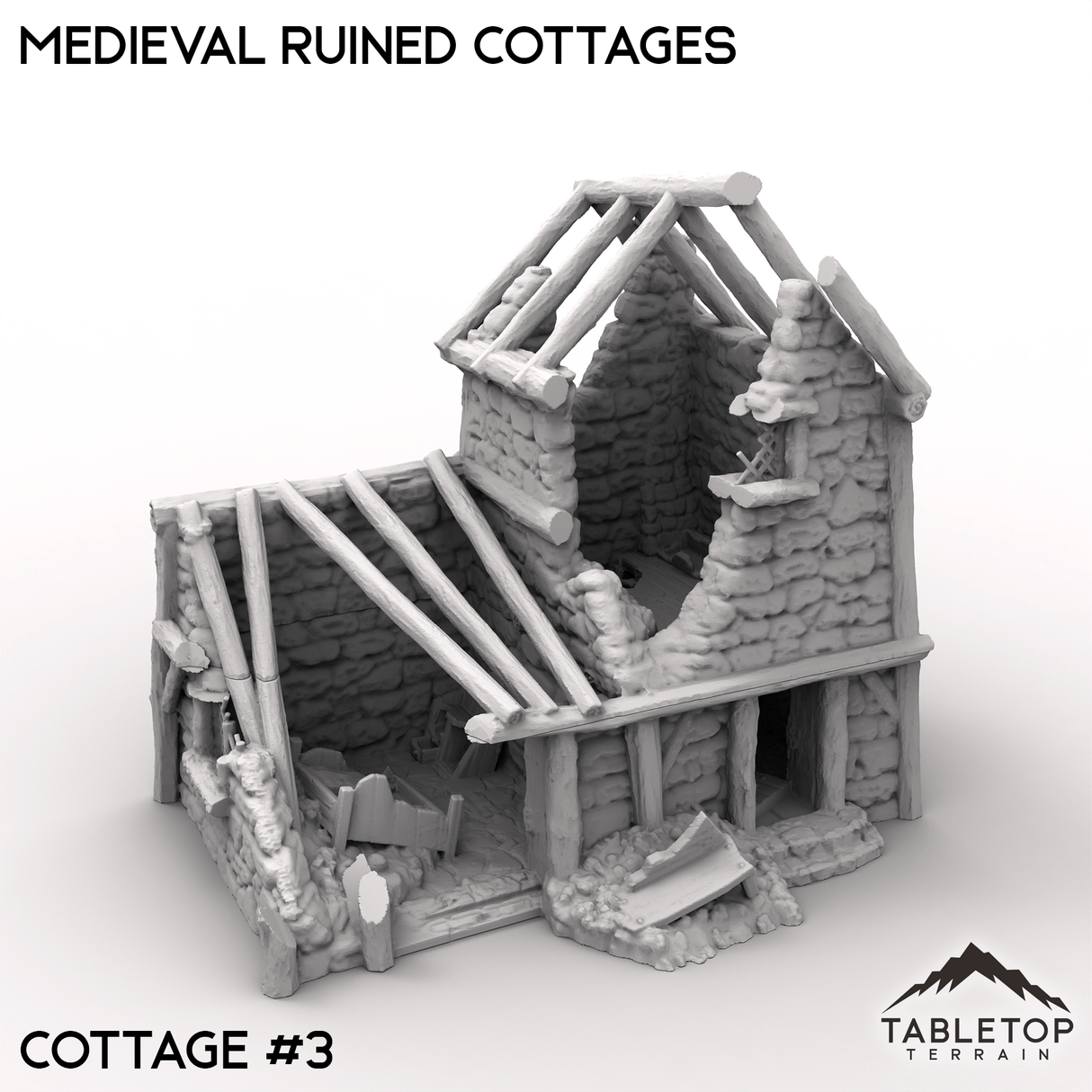 Medieval Ruined Cottages