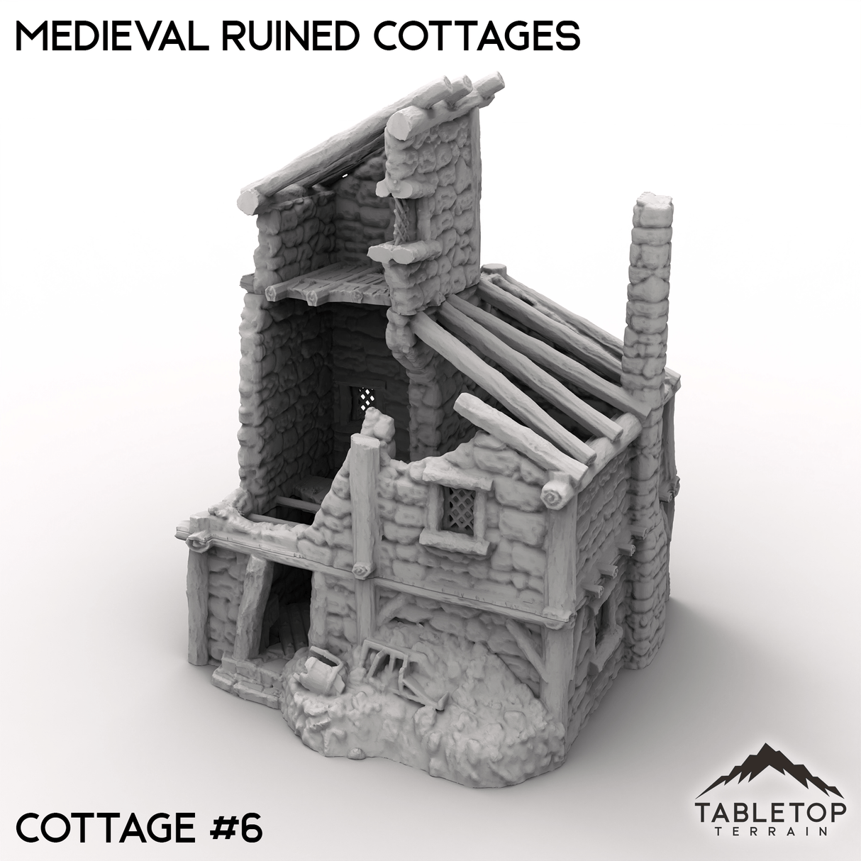 Medieval Ruined Cottages