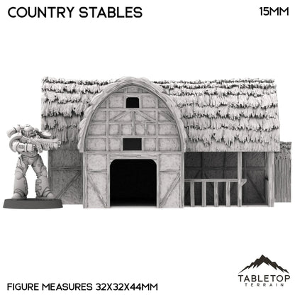 Country Stables - Country & King - Fantasy Historical Building