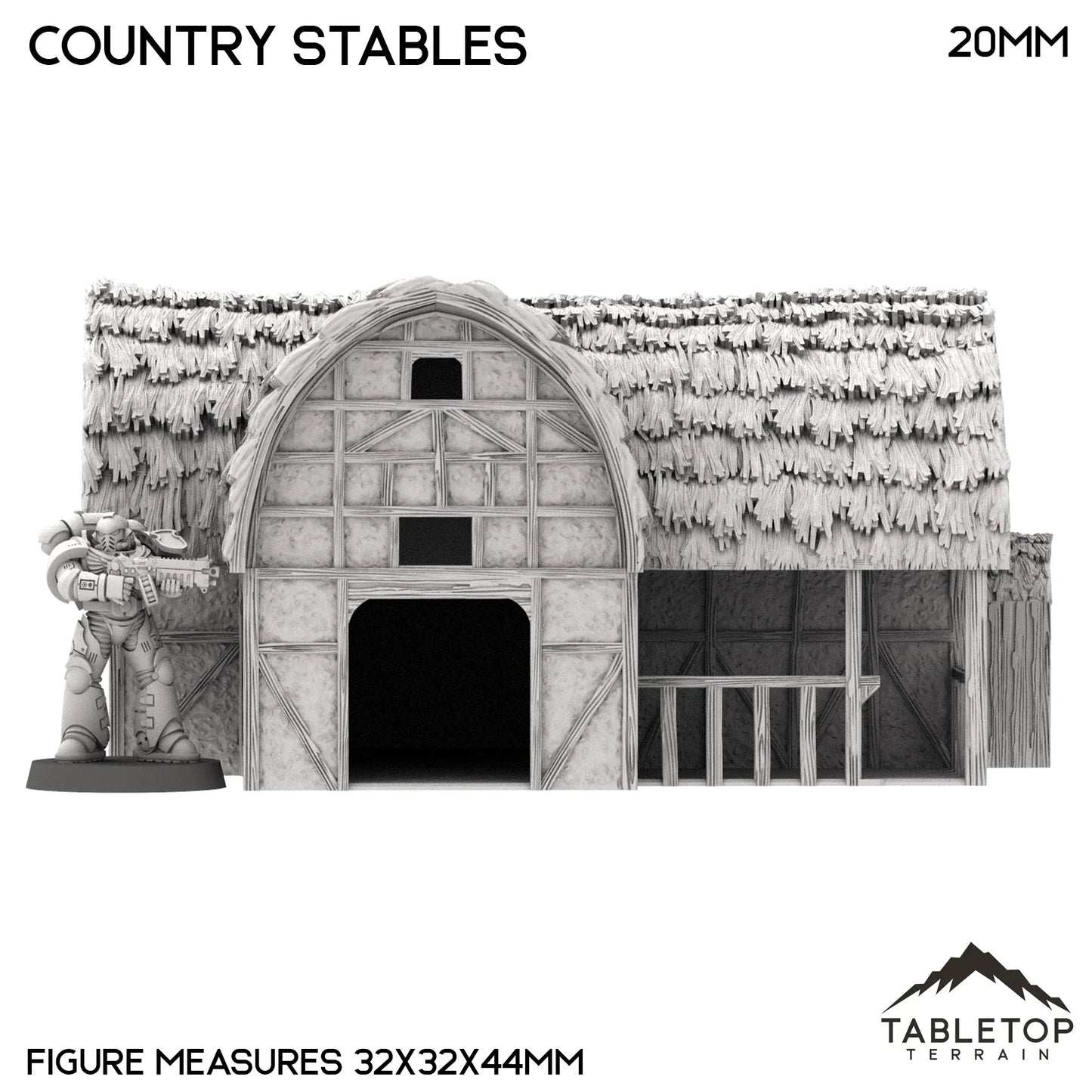 Country Stables - Country & King - Fantasy Historical Building