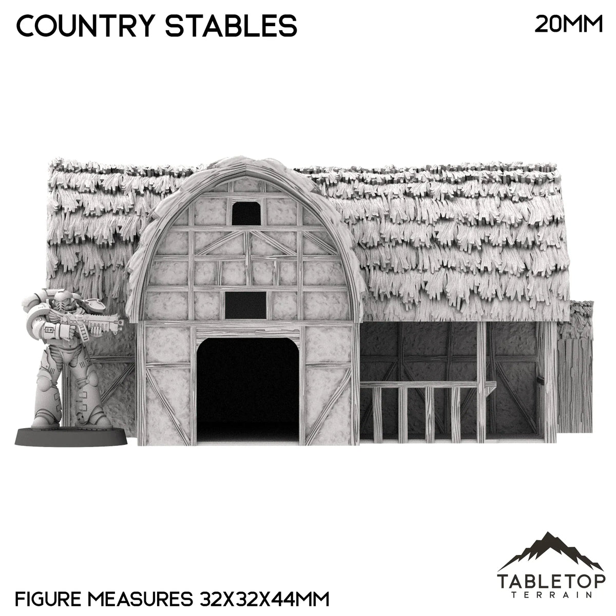 Country Stables - Country & King - Fantasy Historical Building