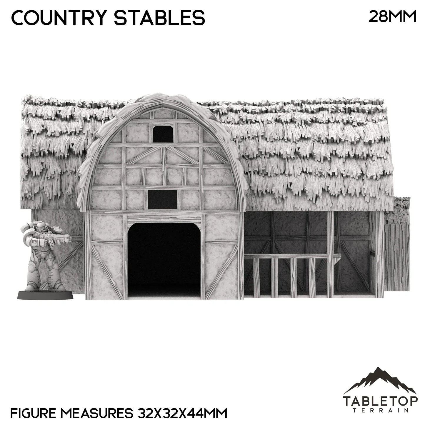 Country Stables - Country & King - Fantasy Historical Building