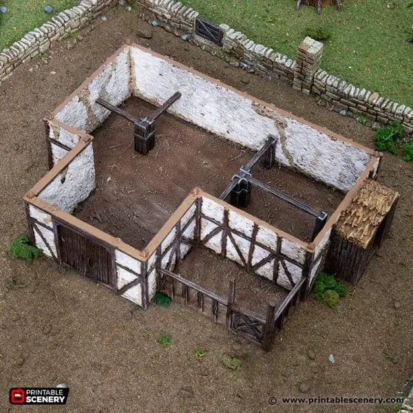 Country Stables - Country & King - Fantasy Historical Building