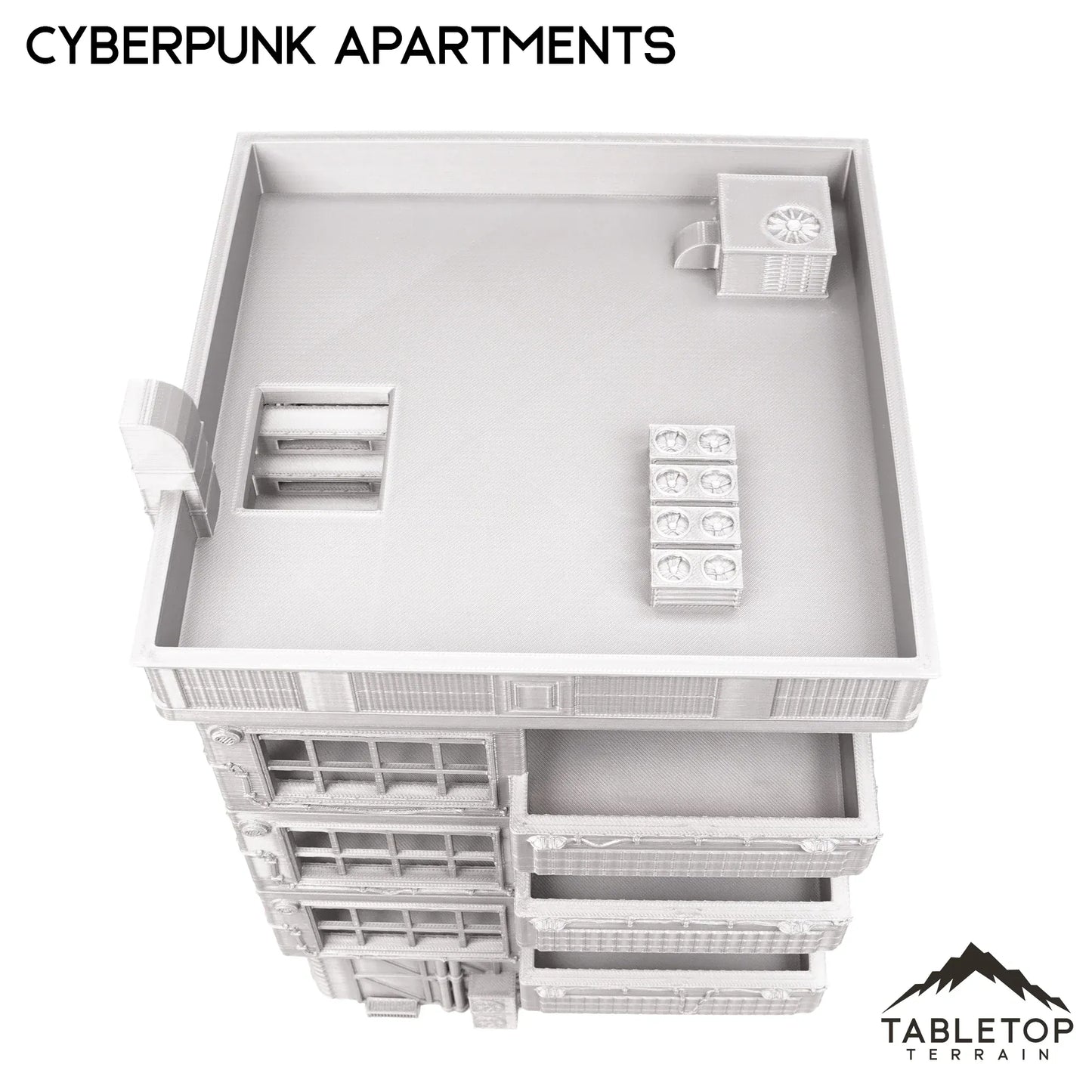 Cyberpunk Apartments - Cyberpunk Building