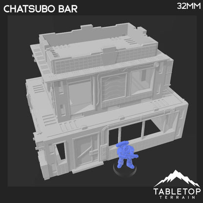 Cyberpunk Chatsubo Bar - Cyberpunk Building