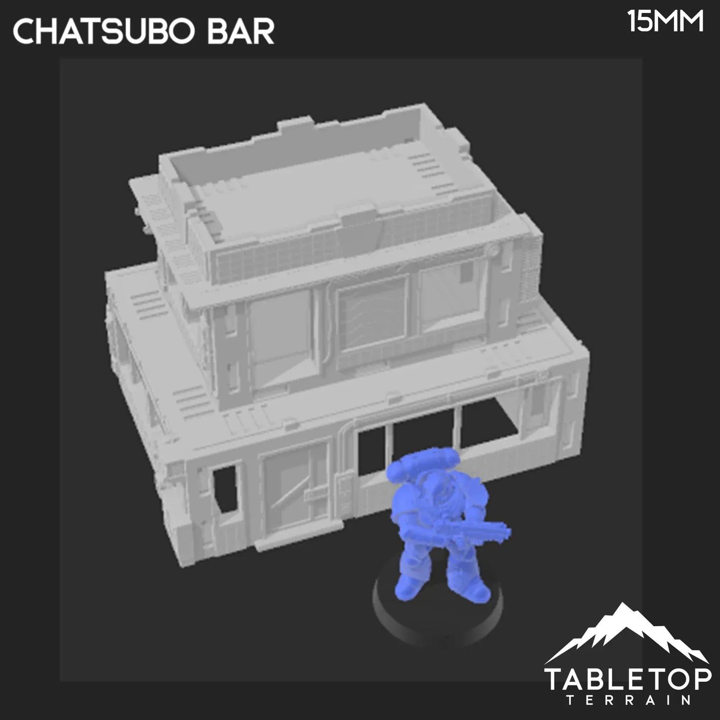 Cyberpunk Chatsubo Bar - Cyberpunk Building
