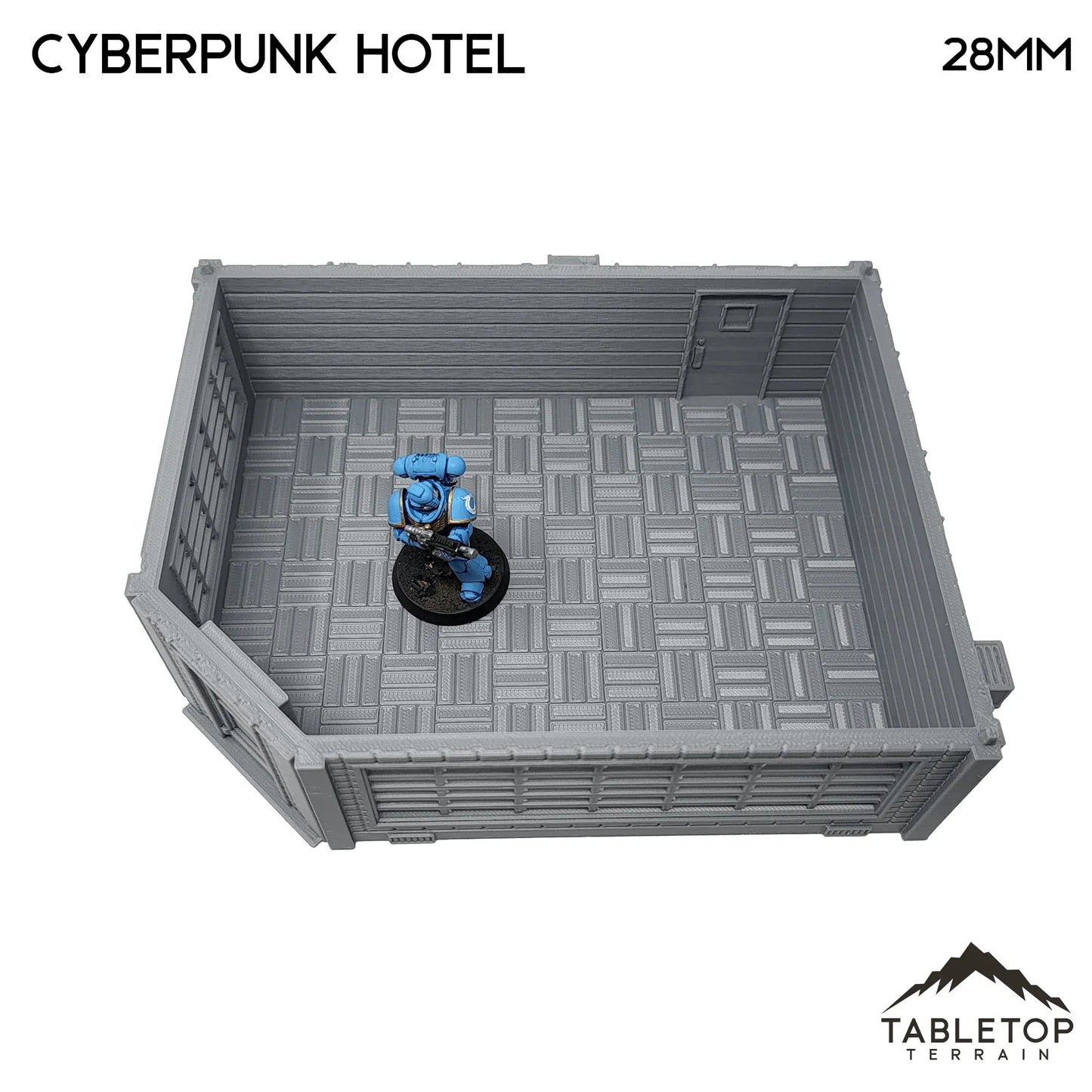 Cyberpunk Hotel Block - Cyberpunk Building
