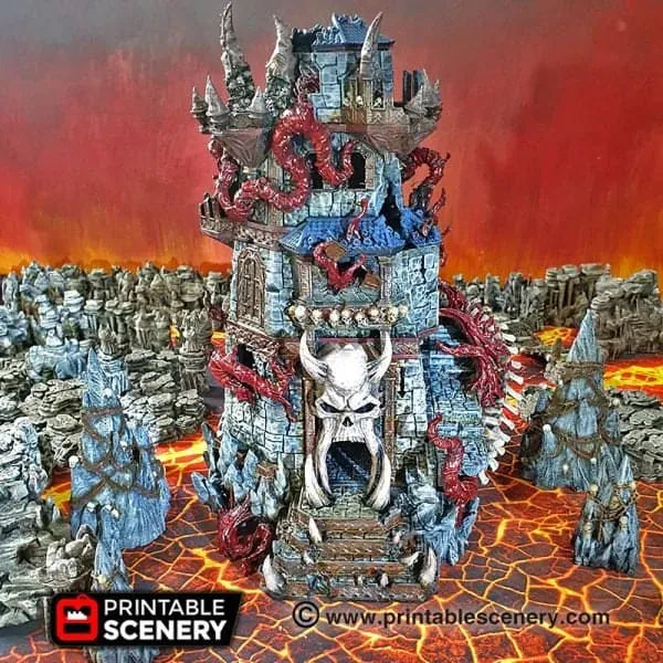 Demonhelm - Fantasy Demon Building
