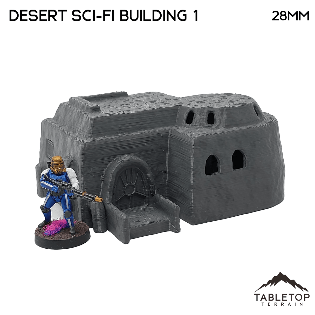 Desert Sci-Fi Building 1 - Star Wars Legion Building