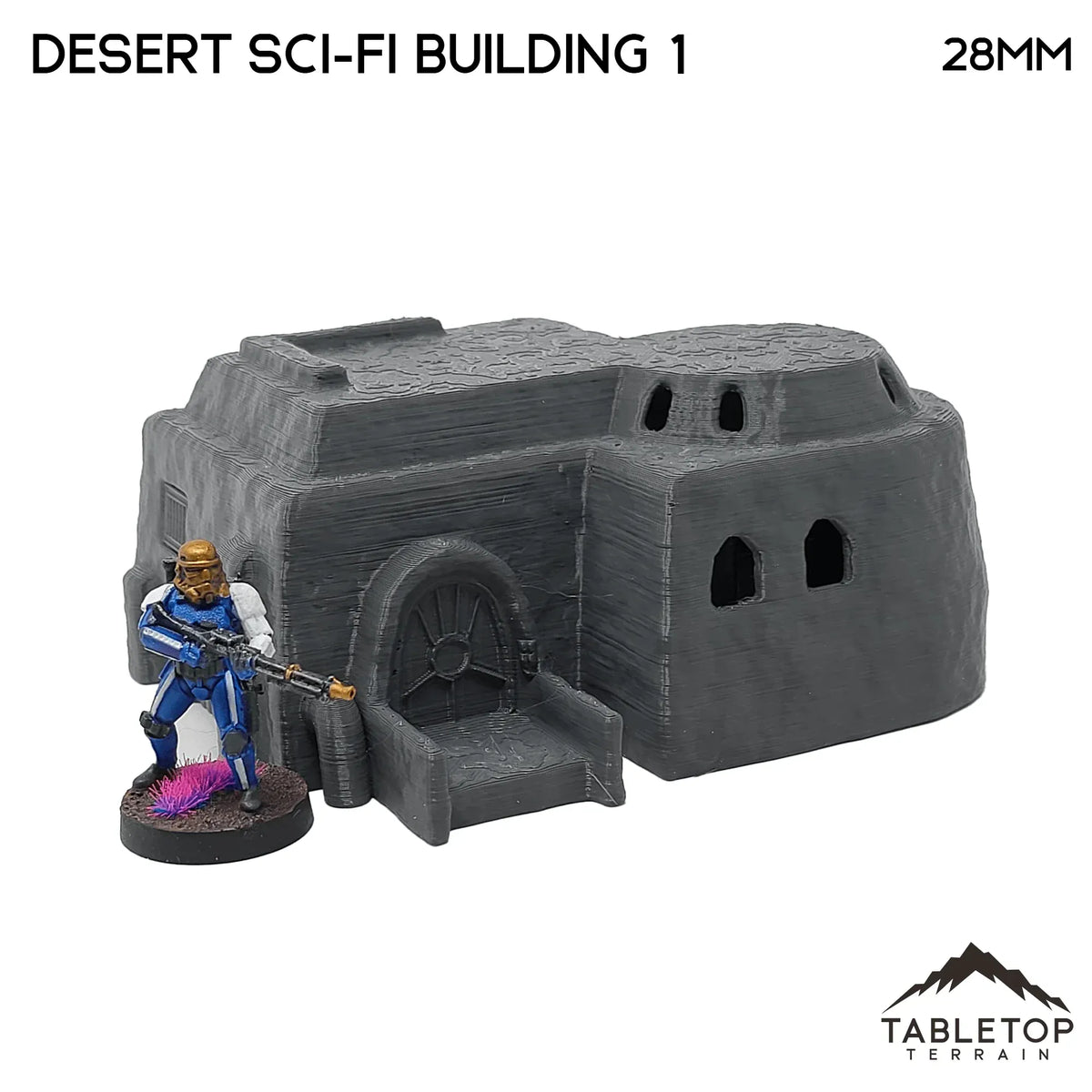 Desert Sci-Fi Building 1