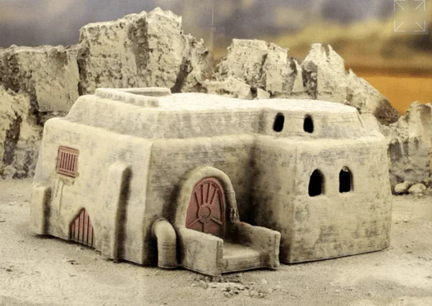 Desert Sci-Fi Building 1