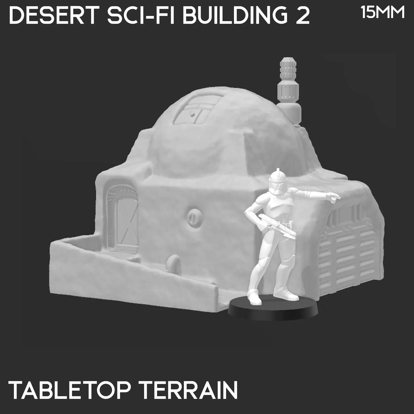 Desert Sci-Fi Building 2