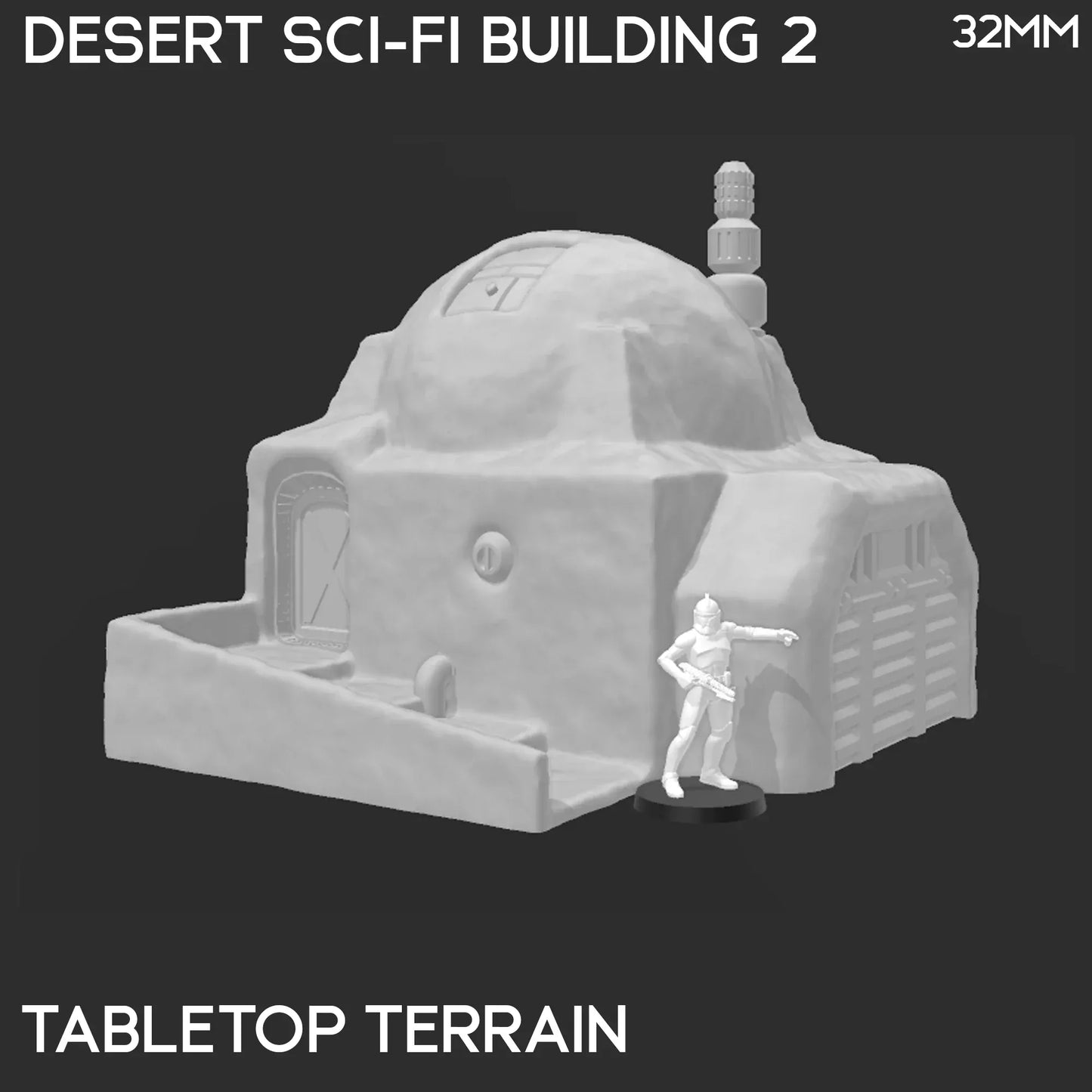 Desert Sci-Fi Building 2