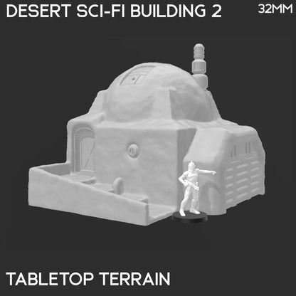 Desert Sci-Fi Building 2
