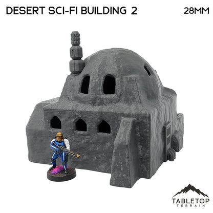 Desert Sci-Fi Building 2