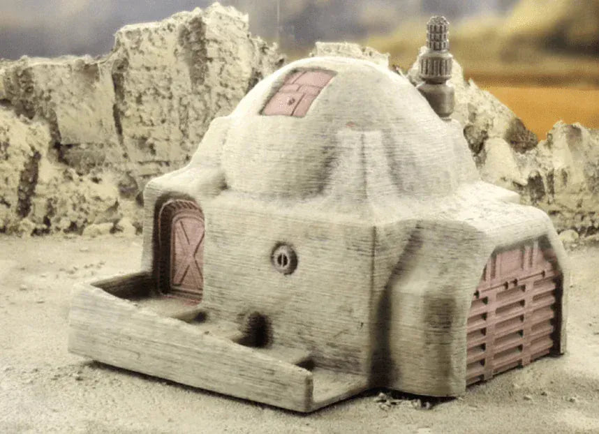 Desert Sci-Fi Building 2