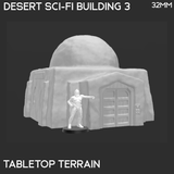 Desert Sci-Fi Building 3 - Star Wars Legion Building
