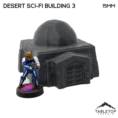 Desert Sci-Fi Building 3 - Star Wars Legion Building