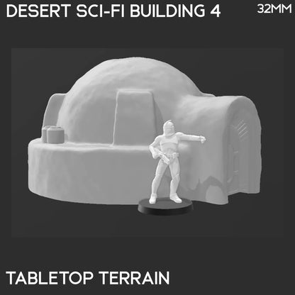 Desert Sci-Fi Building 4