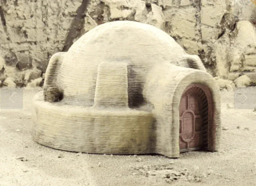 Desert Sci-Fi Building 4