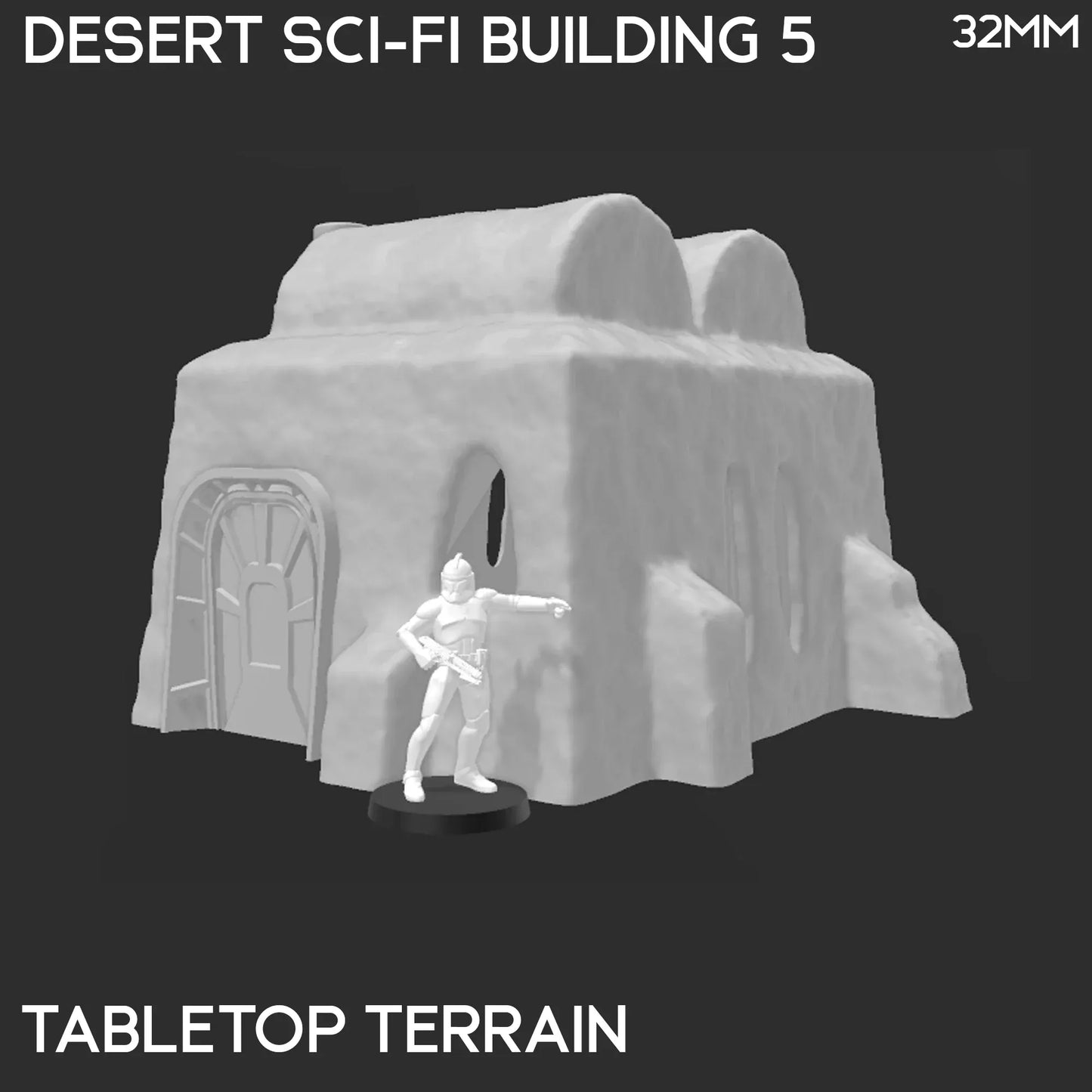 Desert Sci-Fi Building 5