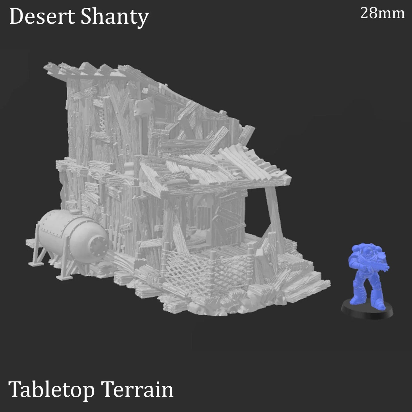 Desert Shanty - Apocalyptic Fantasy Building