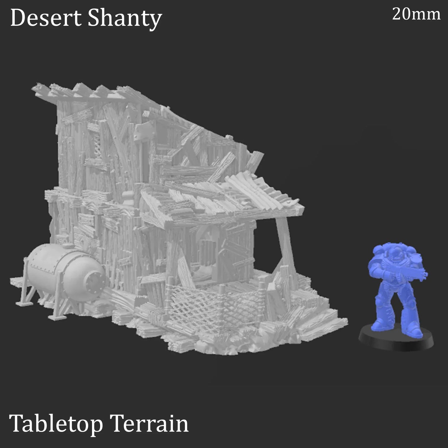 Desert Shanty - Apocalyptic Fantasy Building