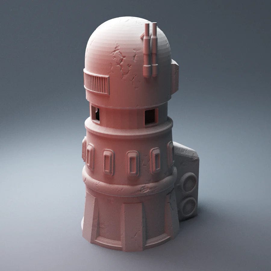 Desert Spaceport Tower - Star Wars Legion Tower