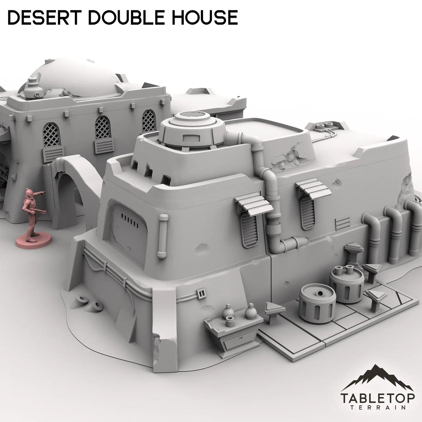 Desert Double House