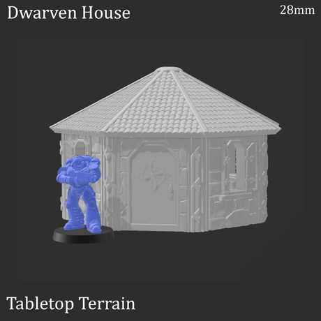 Dwarven House - Fantasy Building