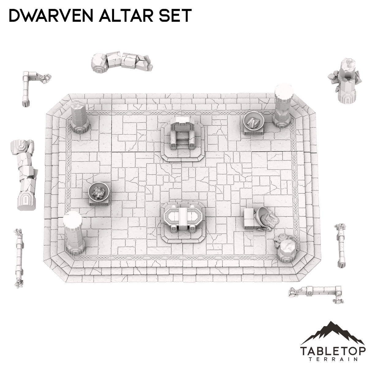 Dwarven Modular Altar Set