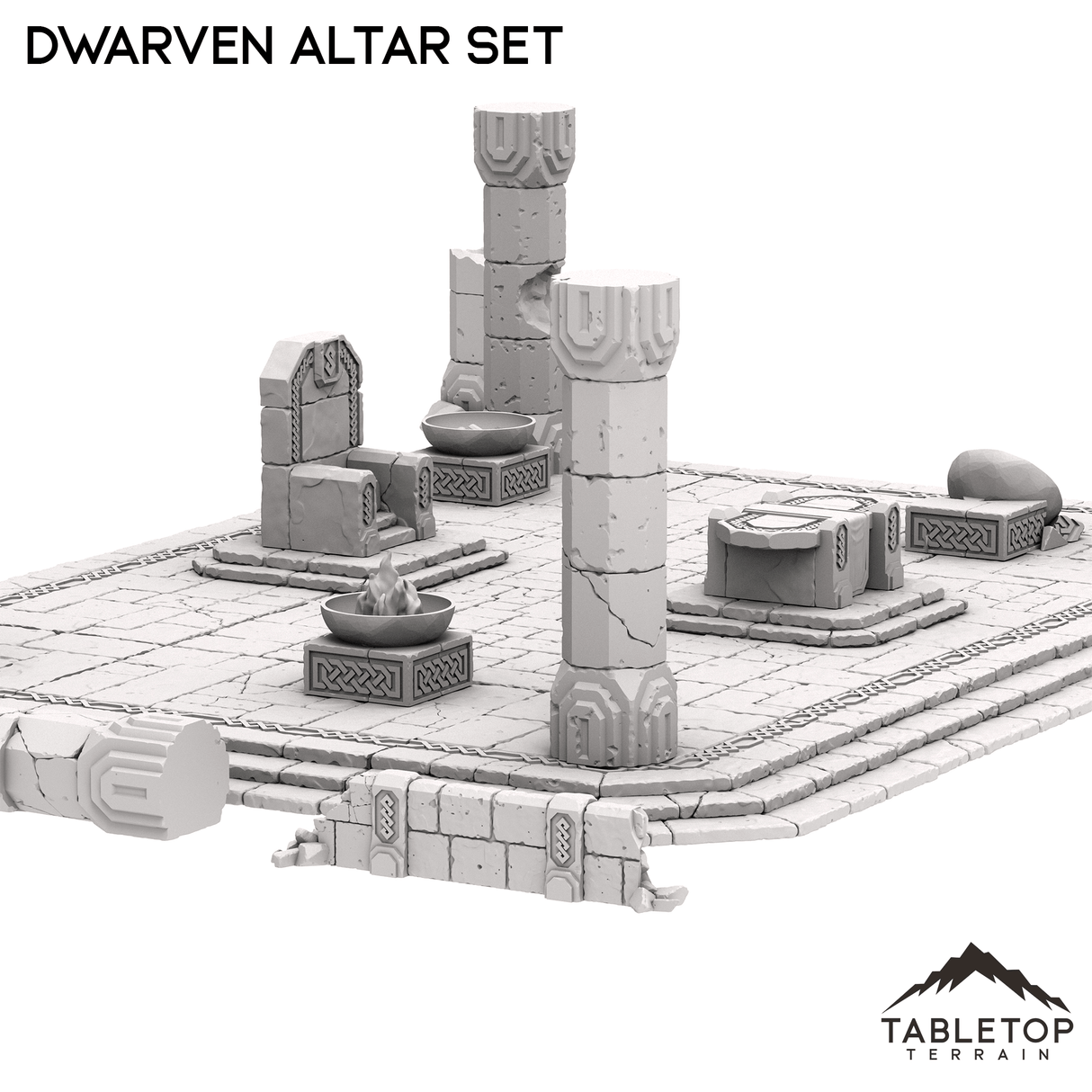 Dwarven Modular Altar Set