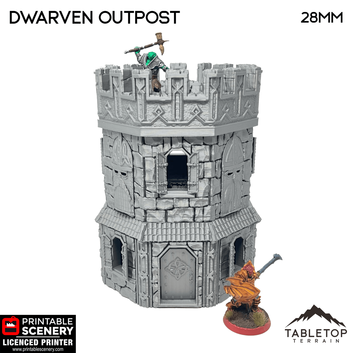 Dwarven Outpost - Fantasy Building