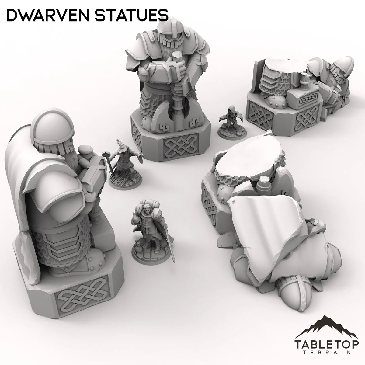 Dwarven Statues