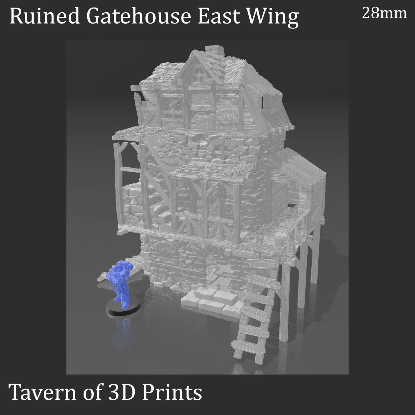 Ruined Gatehouse - Fantasy Building