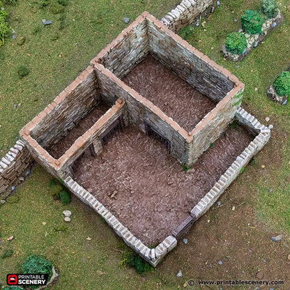 Farm Pig Pen - Country & King - Fantasy Historical Building