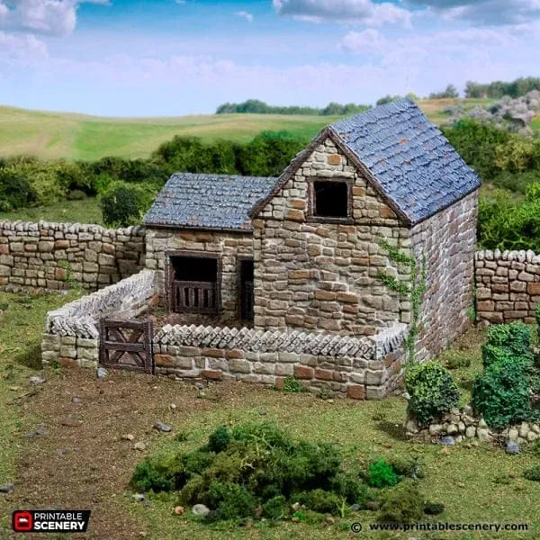 Farm Pig Pen - Country & King - Fantasy Historical Building