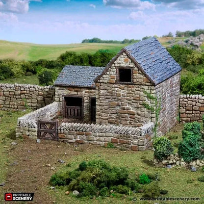 Farm Pig Pen - Country & King - Fantasy Historical Building