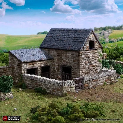 Farm Pig Pen - Country & King - Fantasy Historical Building