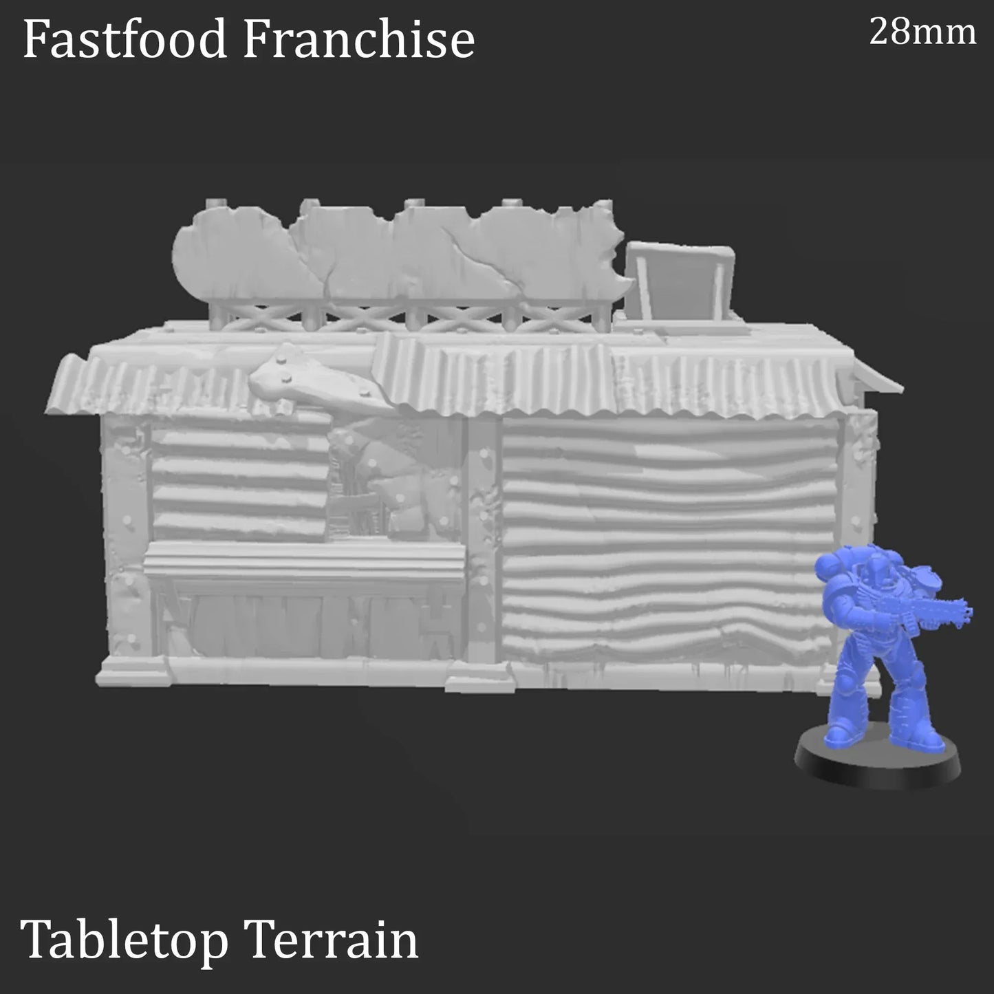 Fastfood Franchise - Apocalyptic Building