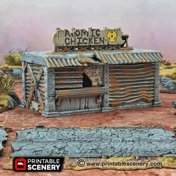 Fastfood Franchise - Apocalyptic Building